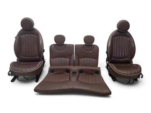 Mini Cooper Lounge Leather Seats Hot Chocolate T9E7 Heated 09-15 R57 558