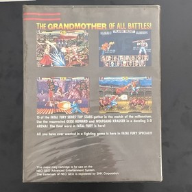 SNK Neo Geo AES Fatal Fury Special (English HK Export Ed) w/ Box Manual Warranty
