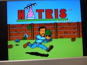 Family Computer FC Hatris Game Software No Box, Tested, Works