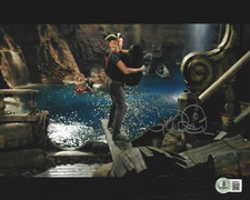 RANDELL WIDNER SIGNED 'THE GOONIES' STUNT SLOTH 8x10 MOVIE PHOTO B BECKETT COA