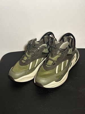 adidas Originals Ozmorph Sneakers Olive Green IE2025 Athletic Shoes Mens Sz 7.5