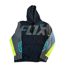 Fox Racing Hoodie With Neon Accents Size XL