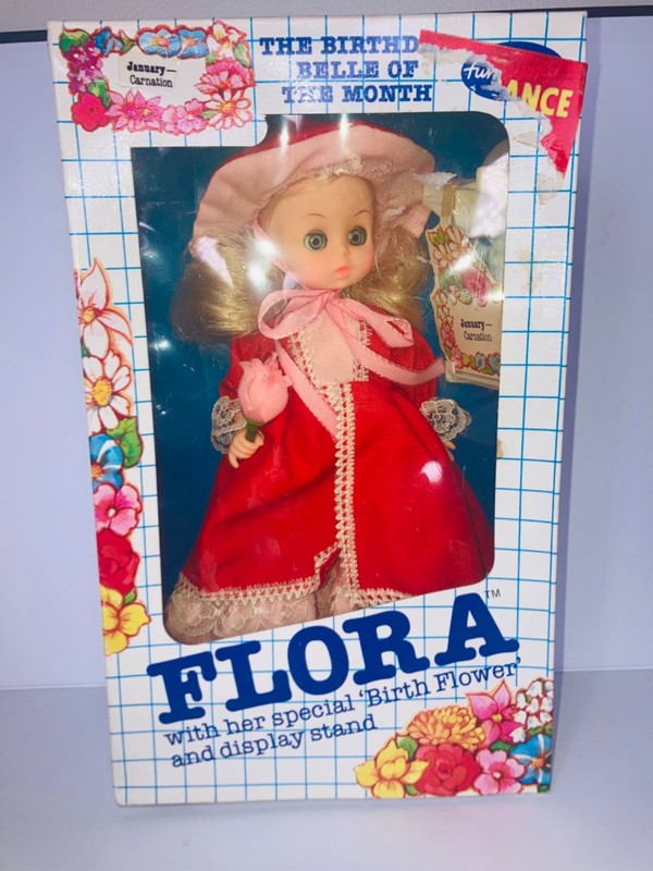 Vintage Fun World Flora The Birthday Belle of the Month January Carnation