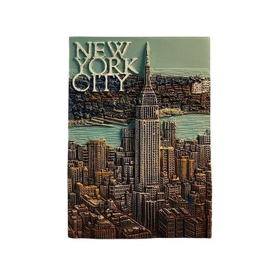 USA New York City Tourist Souvenir 3D Resin Refrigerator Fridge Magnet Craft