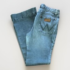Wrangler Bootcut Denim Jeans Blue Medium Wash Button 5-Pocket Women  s Western