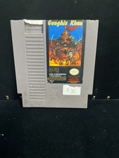 Genghis Khan Nintendo NES 1990 Authentic Koei Untested