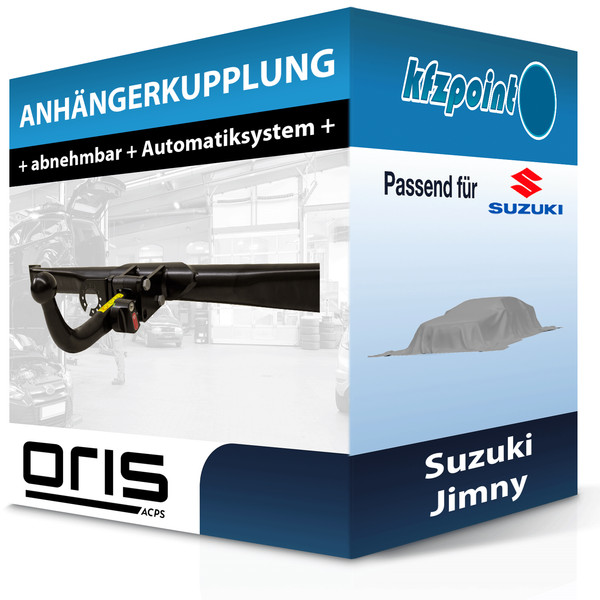 für Suzuki Jimny 09.1998-08.2000 Oris AnhäNgerkupplung Abnehmbar Neu-image