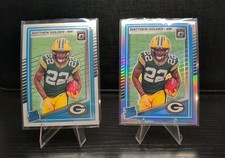 Matthew Golden 2025 Optic Rated Rookie Silver Holo Prizm & Optic Rookie Packers