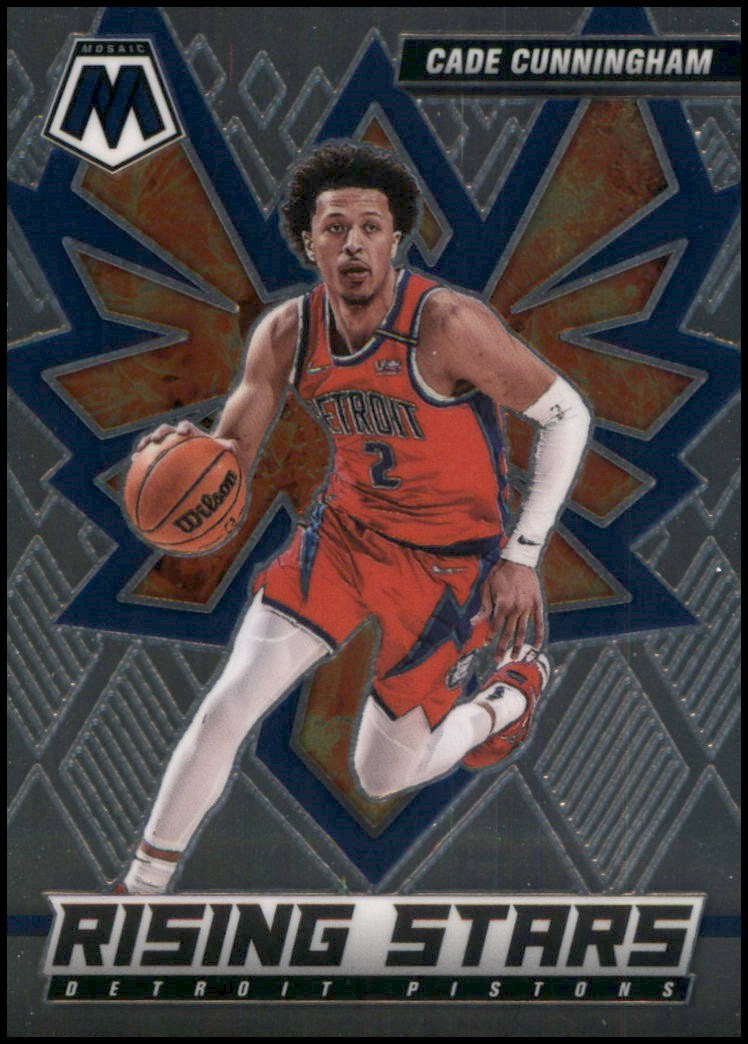 2021-22 Panini Mosaic #2 Cade Cunningham Rising Stars