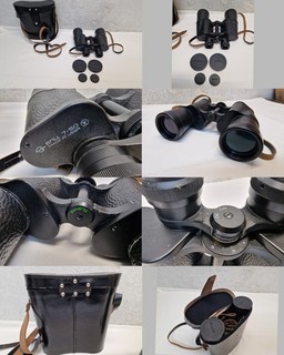 BPC БПЦ 7 x 50 Fernglas Binocular mit Leder Etui Made in USSR