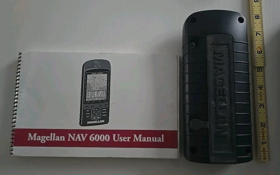 Vintage Magellan Nav 6000 Bundle With Case And Manual - Image 3 of 4
