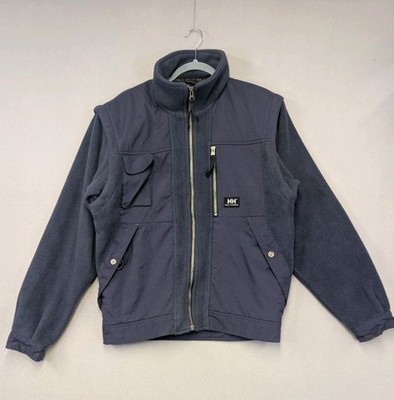 Helly Hansen Herren Gr. Medium Navy Fleecejacke Weste Hybrid Outdoor 