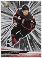 2024-25 Upper Deck Outburst Silver #277 Jack Drury - Carolina Hurricanes