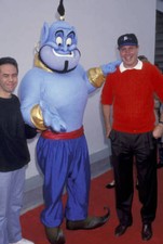 Michael Eisner & Gilbert Gottfried at 