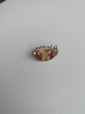 Vintage Collectible German LTU Intl Airway Rabbit Pin | METAL HAT PIN