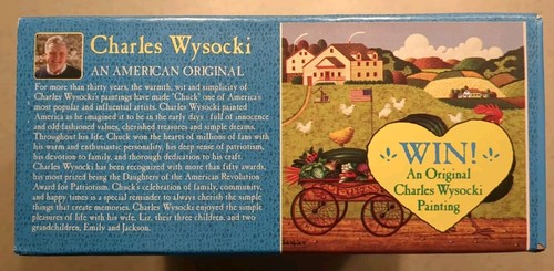 CHARLES WYSOCKI Americana Rooster Express 1000 Piece Puzzle Approx. 23x26" 2003 - Picture 6 of 7