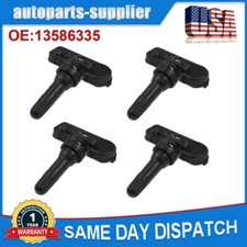 Set Of 4 Tire Pressure Monitoring Sensors 13586335 For Gmc Chevrolet Cadillac