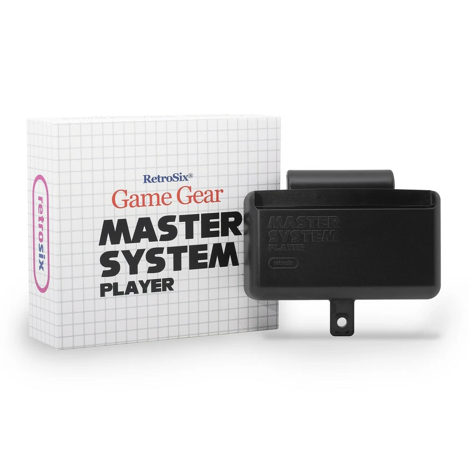 Game Gear Master System Player Converter Power Base RetroSix
