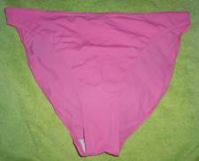 *New* F&F size 22 pink material women's swimwear partially lined briefs/bottoms
