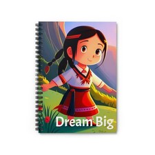 Journal - Spiral Notebook Style - Ruled Line - Perfect for Kids 