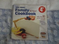 2006 Spiral Walmart Family Cookbook Lemon Cheesecake Cover MO TX AR KS IL OK