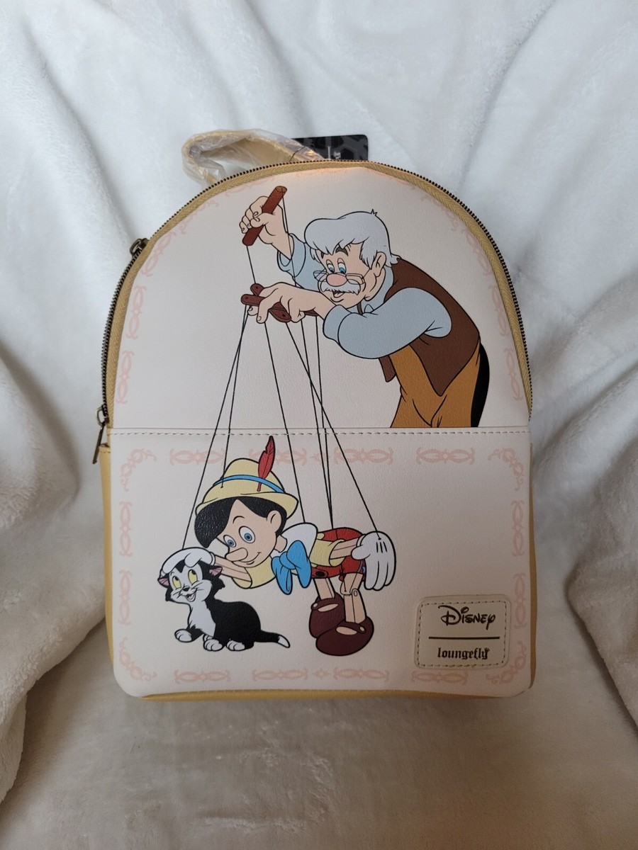 Disney LoungeFly  Pinocchio Character Backpack Disney parks 1940 Decades 40s Collection Pinocchio Loungefly  main image 3