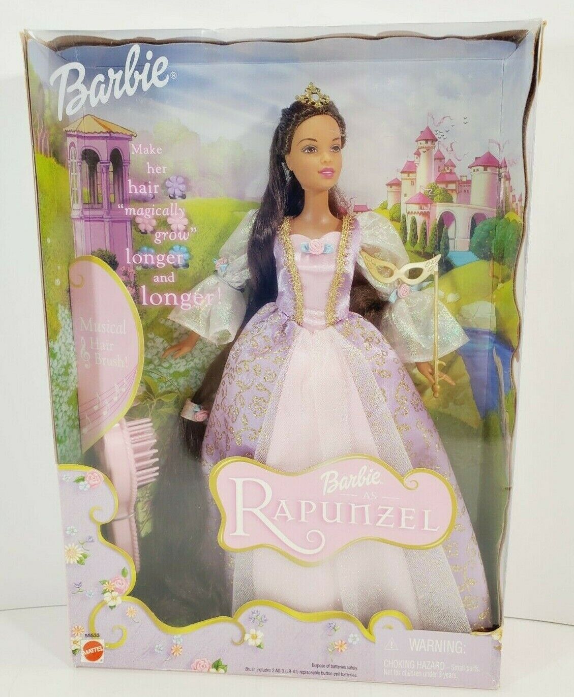 PRÉ-VENDA Boneca Barbie as Rapunzel 2001 - Mattel