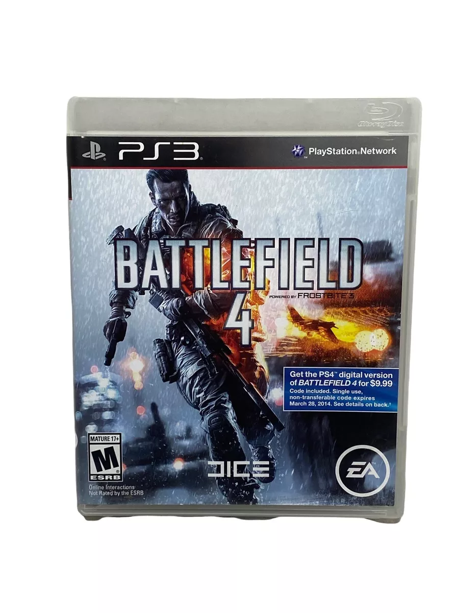 Battlefield 4 PLAYSTATION 3 (PS3) Game Excellent Condition Tested