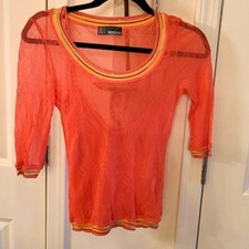 Pink Missoni Sport Knit Top With Matching Cami