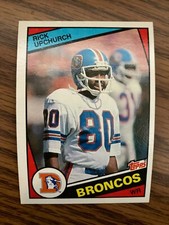 1984 Topps #69 Rick Upchurch Denver Broncos NrMt