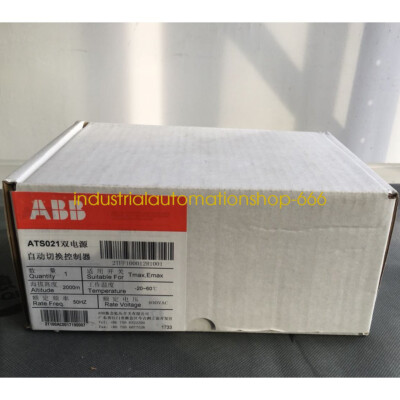 1PC new abb dual power intelligent controller ATS021 Via DHL or FedEX