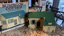 1931 Bumpalow COTTAGE Milton Bradley Art Deco Vintage Toy Building, Box Complete
