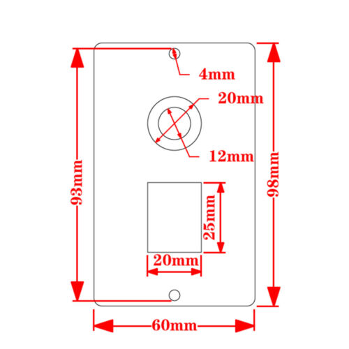 DC 10-60V 6A PWM DC Motor Speed Controller Reversible Switch Regulator Switch - Bild 7 von 7