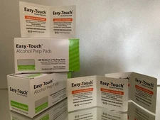 STERILE MEDIUM ALCOHOL PREP PADS SWABS WIPES PREPS 200/BOX. EXP  05/2025 