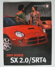 DODGE SX 2.0 / SRT4 2005 dealer brochure - English - Canada