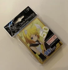 1x 50 Count Hatsune Miku Ultra Pro Sleeves Nekomimi Kagamine Rin Art STANDARD