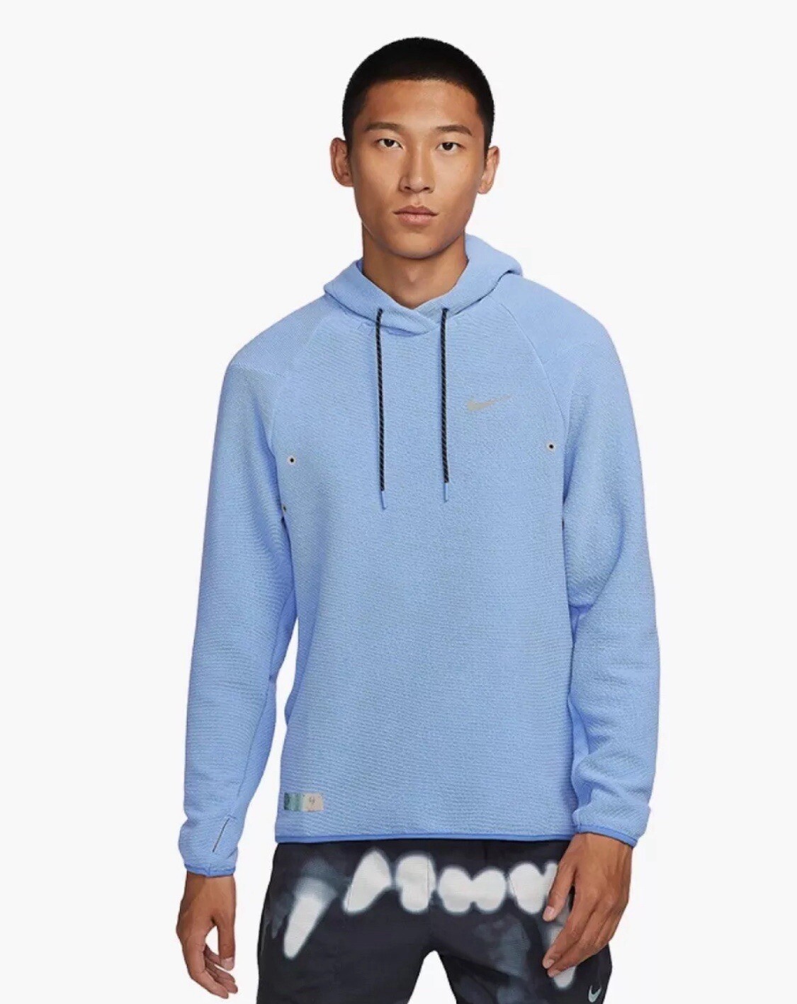 Nike Dri-Fit Running Division Pullover Hoodie Blue FB6864-450 Men’s Size LARGE