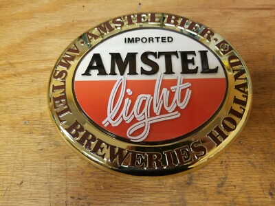 Imported Amstel Light Beer Sign Amstel Bier Breweries Holland Van Munching & Co.