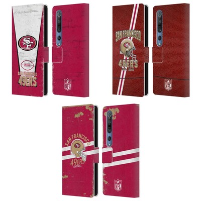 OFFICIAL NFL SAN FRANCISCO 49ERS LOGO ART LEATHER BOOK CASE FOR XIAOMI PHONES