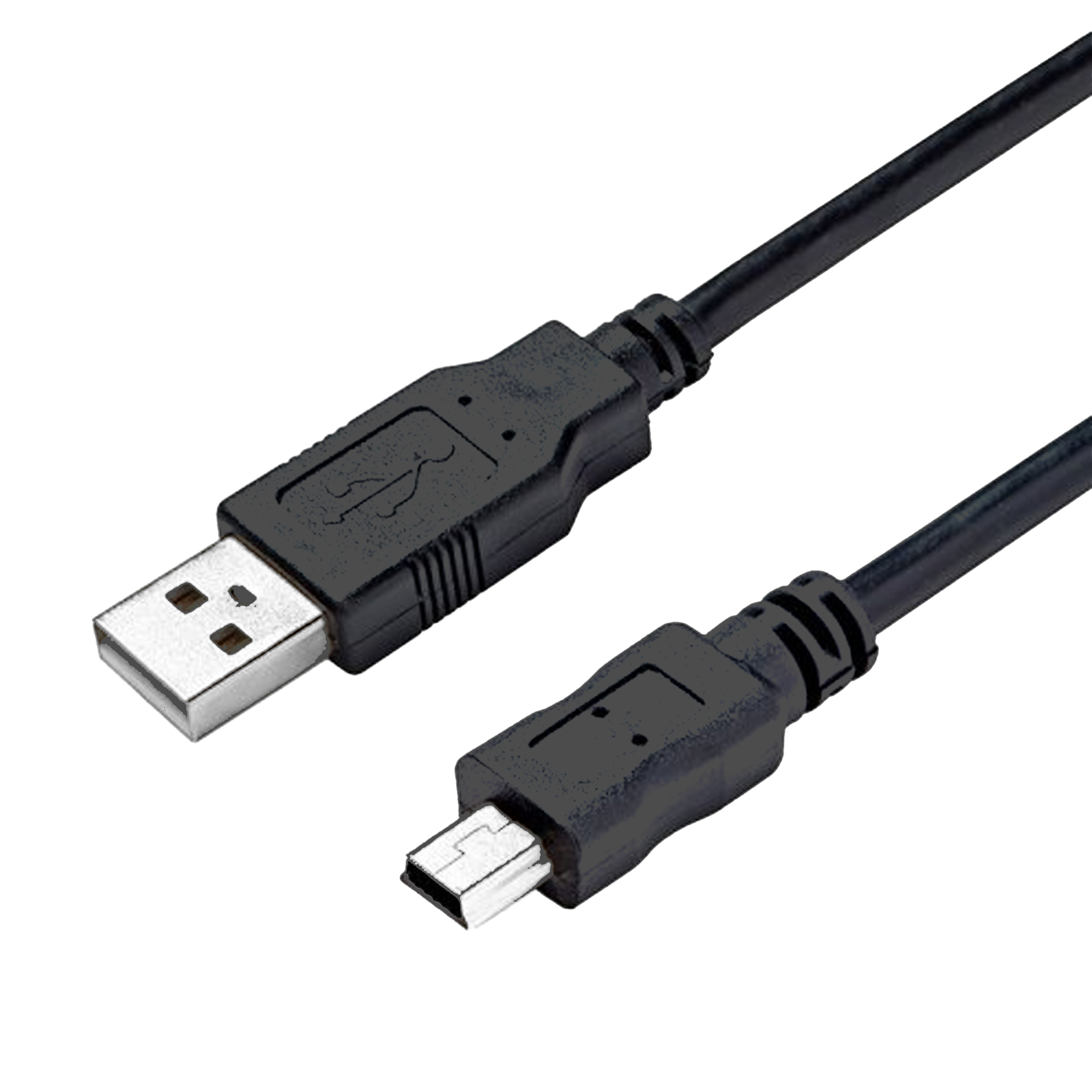 TYGA USB-A to Mini USB 2.0 Sync & Charging Cable, 480Mbps Transfer Speed 1 Metre