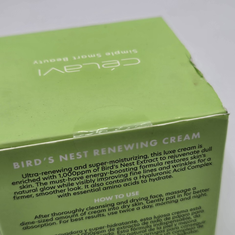 Celavi Renewing Gel Bird’s Nest Rejuvenate Dull Skin Exp 11/25 NEW And