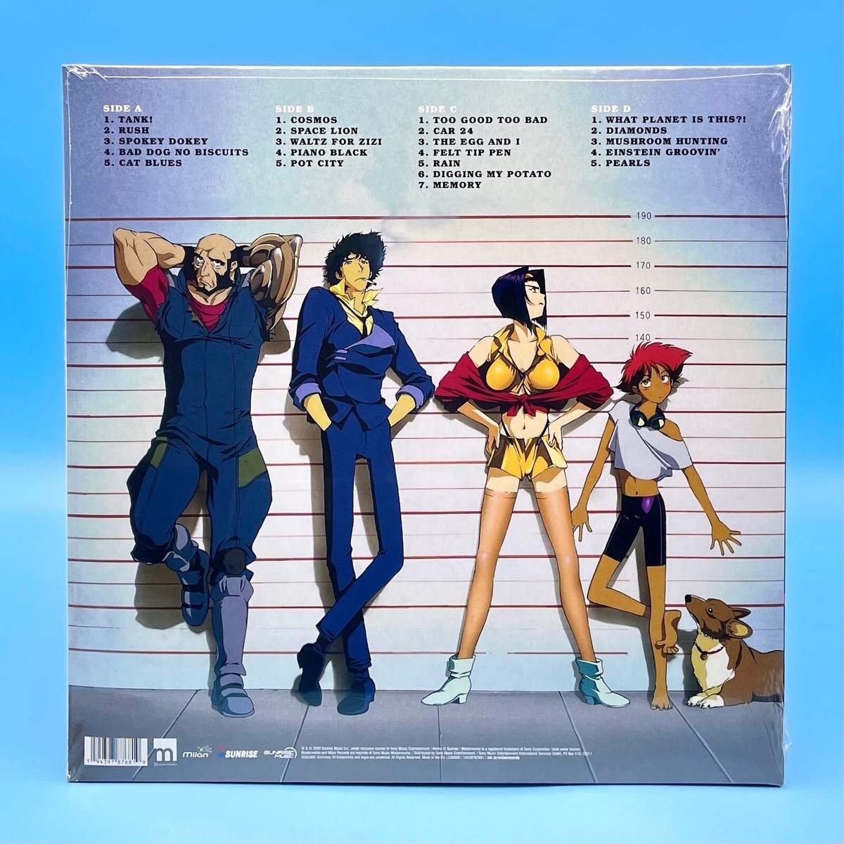 Cowboy Bebop Vinyl Soundtrack Seatbelts 2LP Record Purple Marble