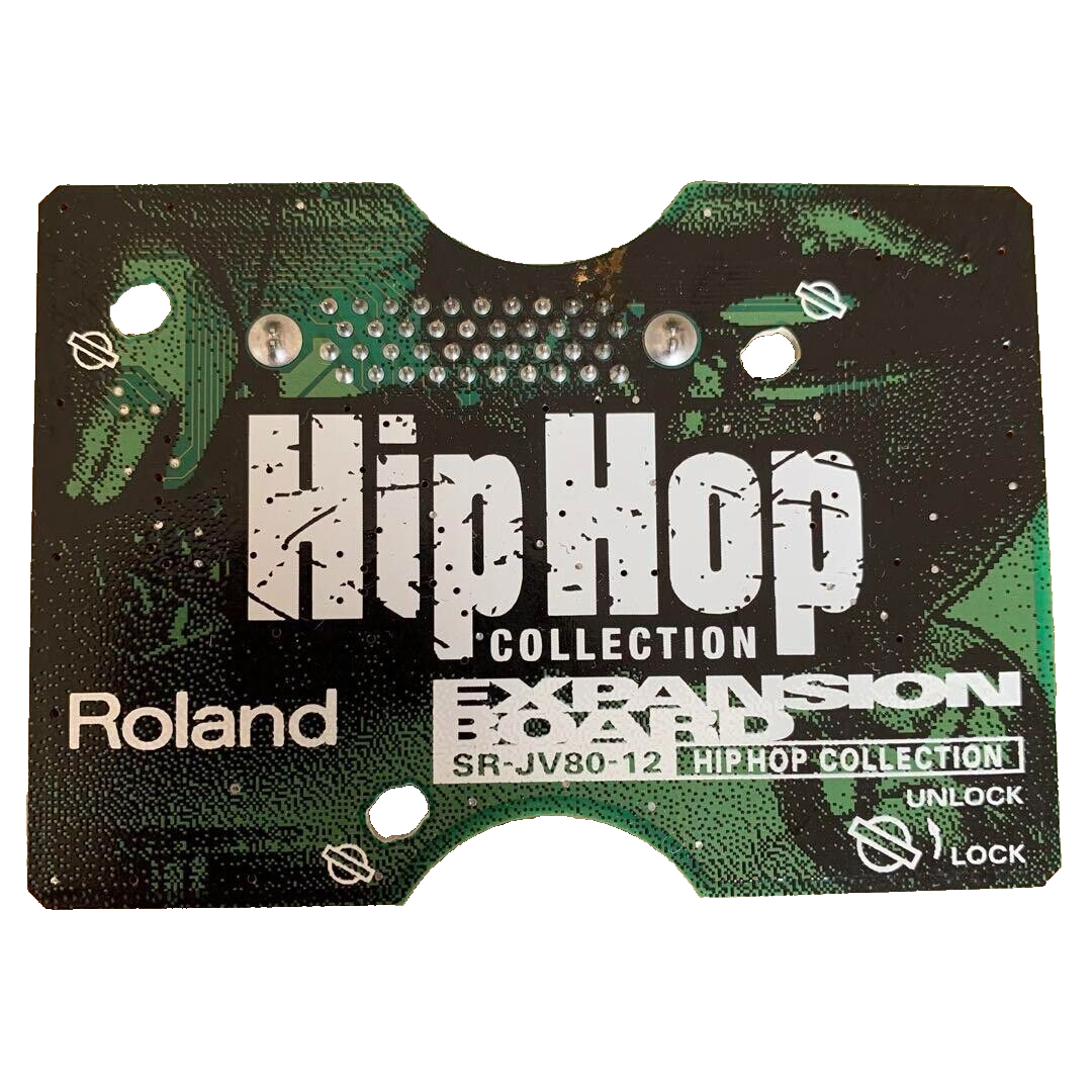 ローランドEXPANSION BOARD SR-JV80-12 HIPHOP Roland SR-JV80-12 Hip-Hop Collection Expansion Board | eBay