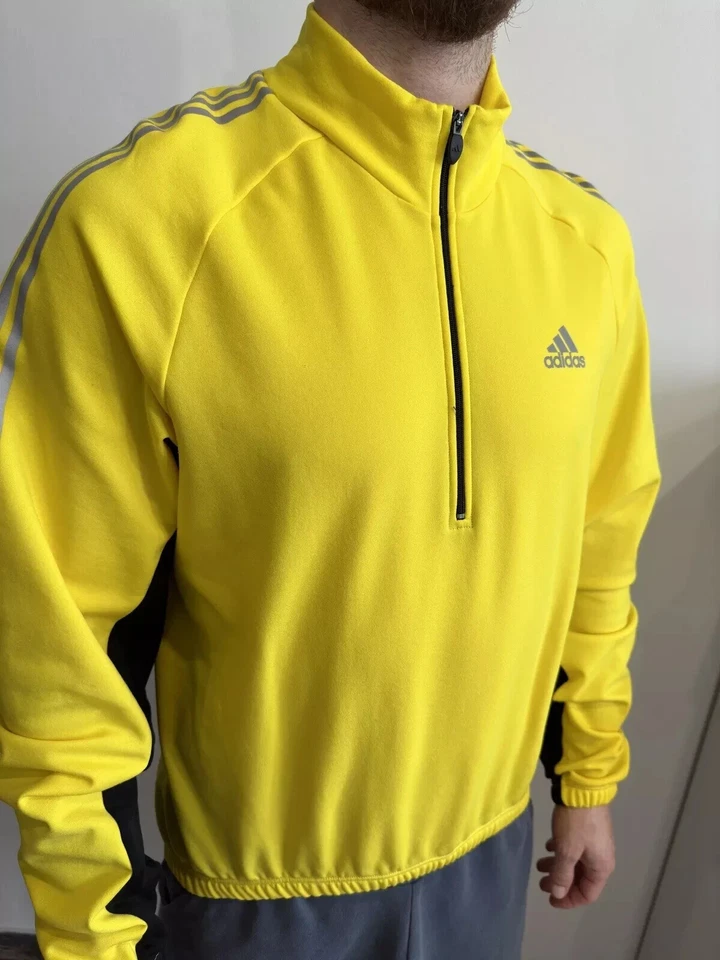 CAMISETA CAMISETA VINTAGE AÑOS 2000 ADIDAS 2002 LÍNEA EQUIPO CICLISMO MANGA LARGA talla L Foto 4 de 4