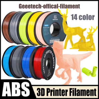 Geeetech 3D Printer Filament 1.75mm ABS+ 1KG/roll Spool fit Most FDM 3D Printer