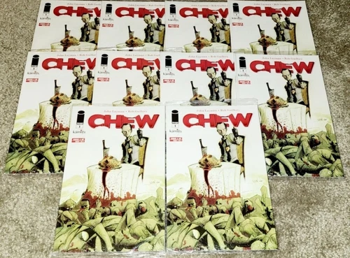 One Rare Chew 1 NM MX 1st App Tony Chu Key Book Foreign Variant 2009 Low Print