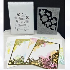 Papertrey Ink GARDEN GILD Make It Market Mini Rubber Stamps Dies Kit
