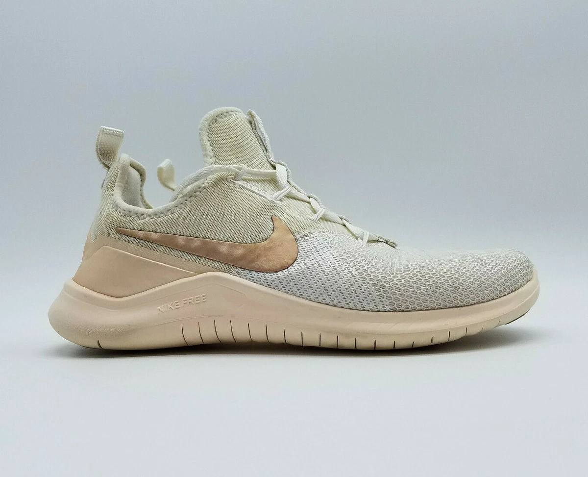 Cuadrante rociar Hombre rico Nike Free TR 8 Women&#039;s Training Running Shoes Beige/Gold CD9562-198  Size 8.5 | eBay