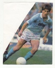 Autografo MICHAEL LAUDRUP LAZIO CALCIO 1983-85 signed fotografia foto firma