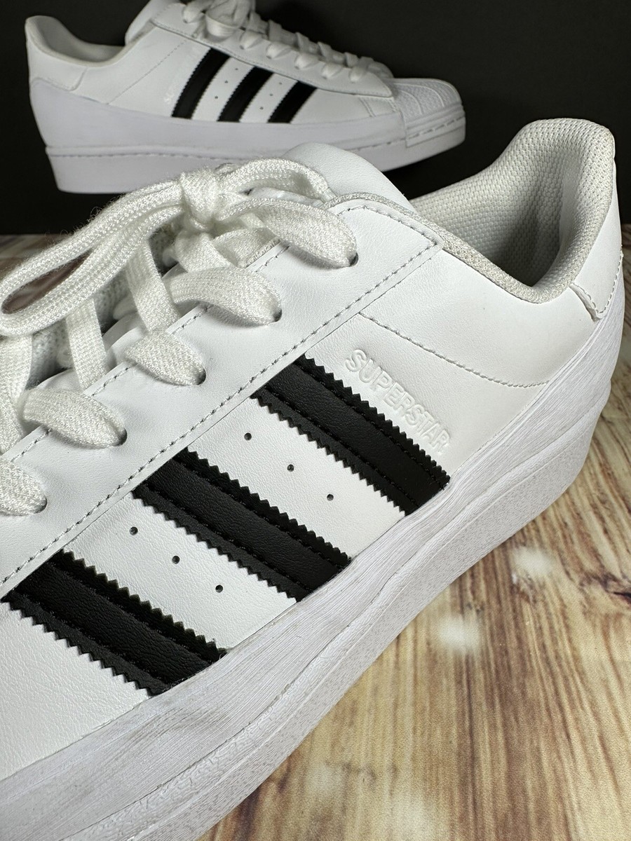 Adidas Superstar MG Shoes Men’s Classic Black/White Casual Sneakers  Clean